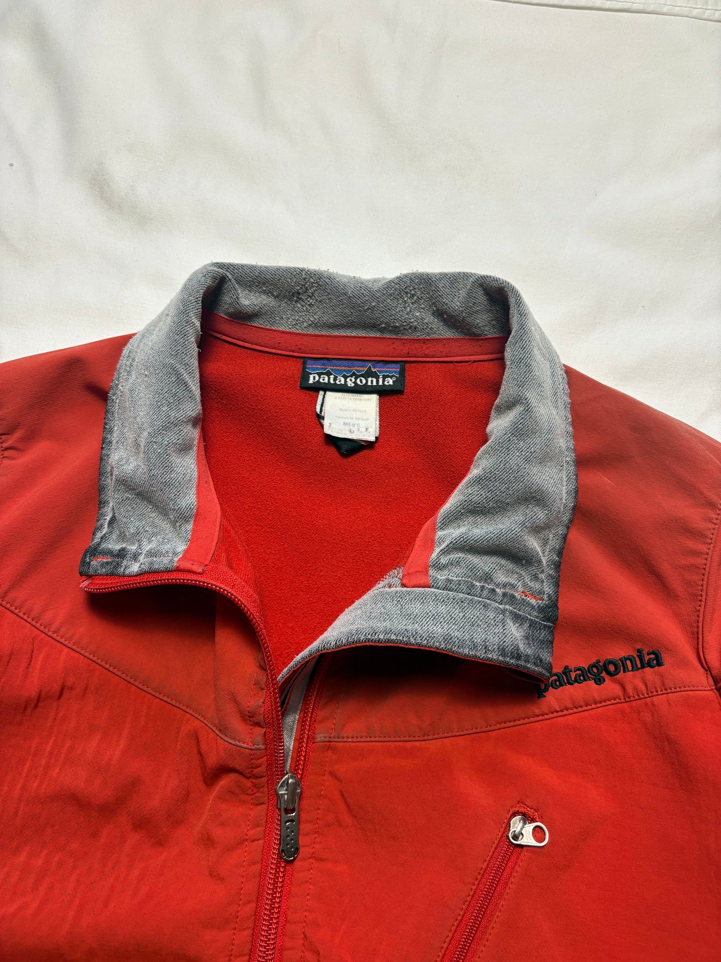 Patagonia 00s Orange Outdoors Zip Up Jacket (M)