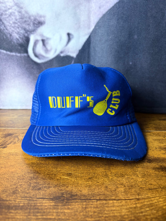 Vintage Tennis Club 90s Blue Trucker Hat