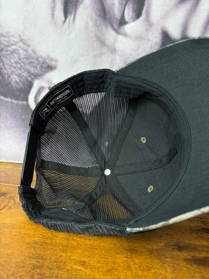 Vintage RealTree Camo + Black Trucker Hat