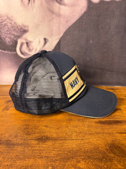 Vintage USA Navy Blue Trucker Hat