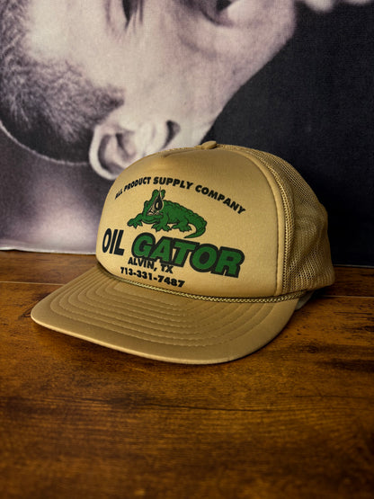 Vintage Gator Texas Gold Trucker Hat