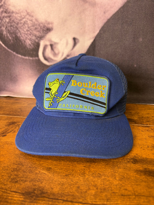 Vintage California Royal Blue Trucker Hat