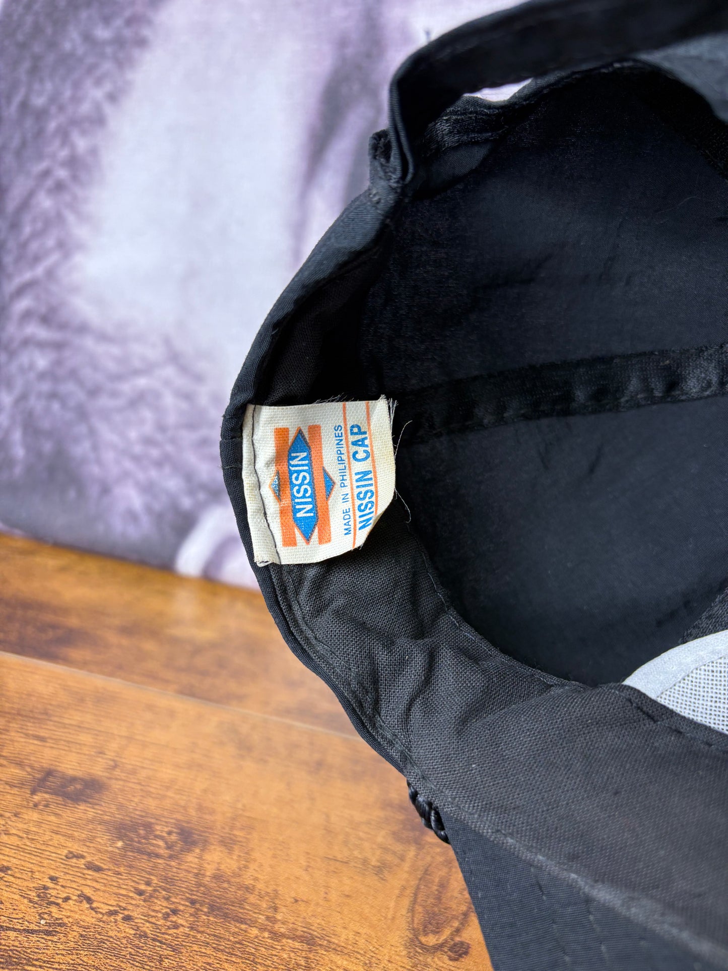 Vintage Suburban Black Trucker Hat