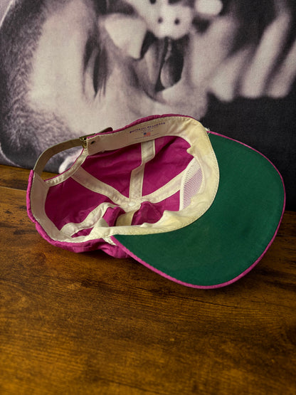 Vintage Hunting Pink Checkered Trucker Hat