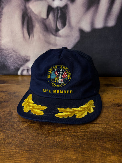 Vintage US Veterans Navy Trucker Hat