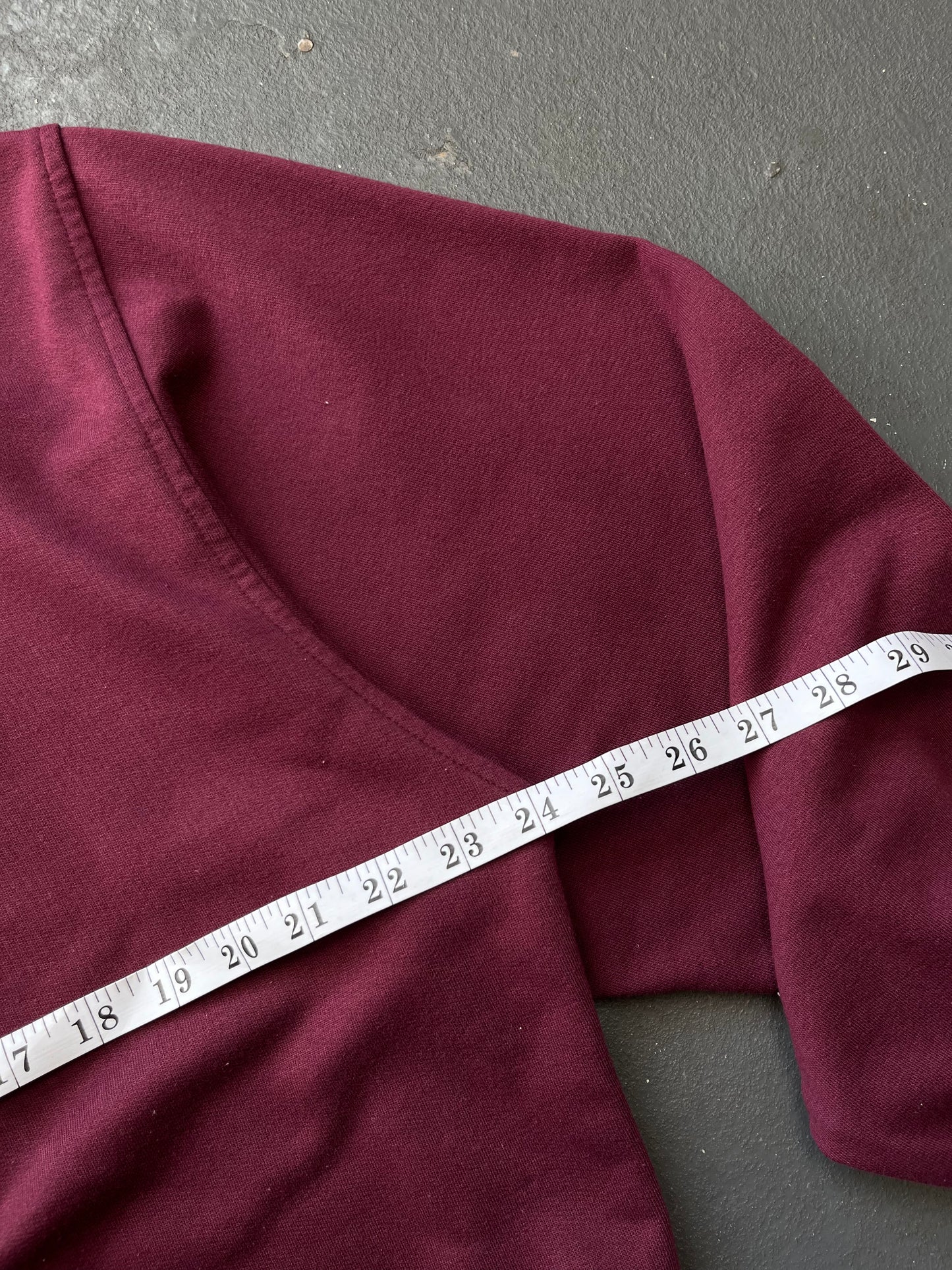 90s Nike ‘Sports & Fitness’ Burgundy Quarter Zip Jumper  [M]