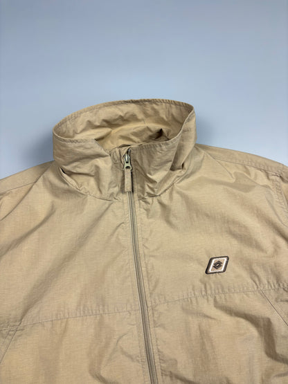 1990s Lotto Italia Cream / Beige Track Jacket (L)