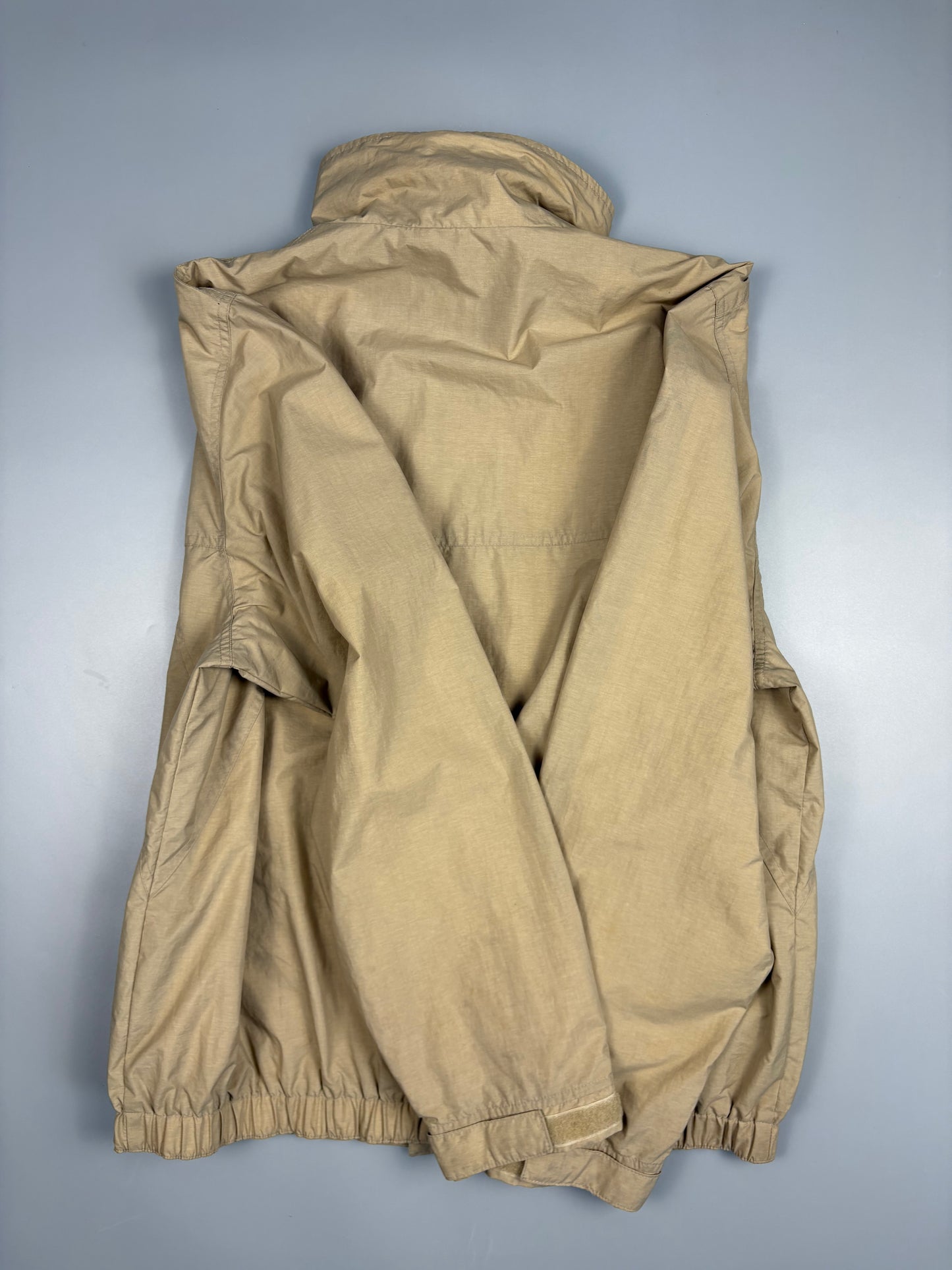 1990s Lotto Italia Cream / Beige Track Jacket (L)