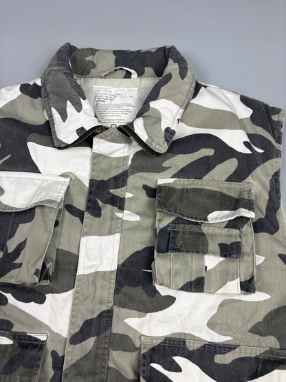 1990s US Army Snow Camo Survival Technical Vest (M)