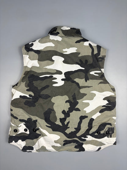 1990s US Army Snow Camo Survival Technical Vest (M)