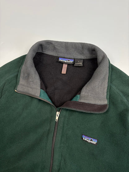 1990s Patagonia Forrest Green Fleece Jacket (L)