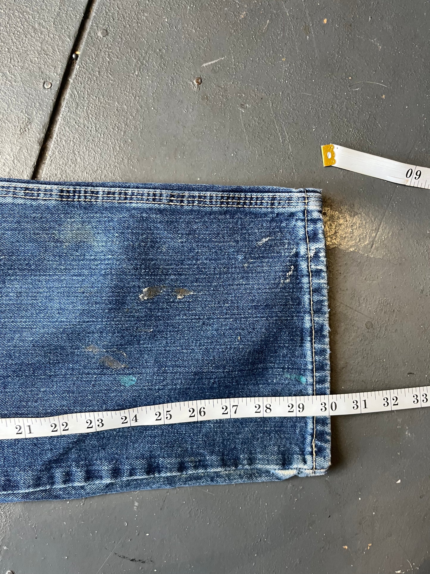 Vintage Dickies Workwear Denim Carpenter Jeans  [36x30]