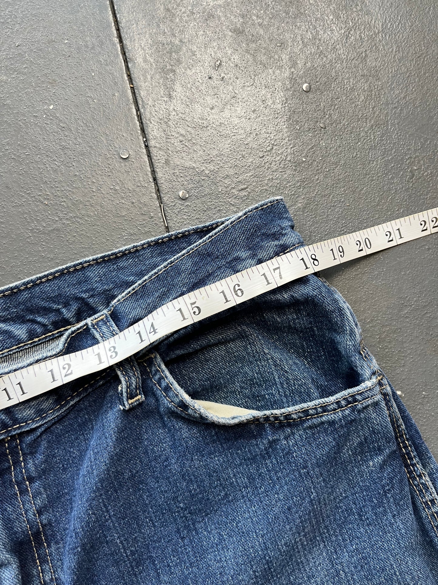 Vintage Dickies Workwear Denim Carpenter Jeans  [36x30]