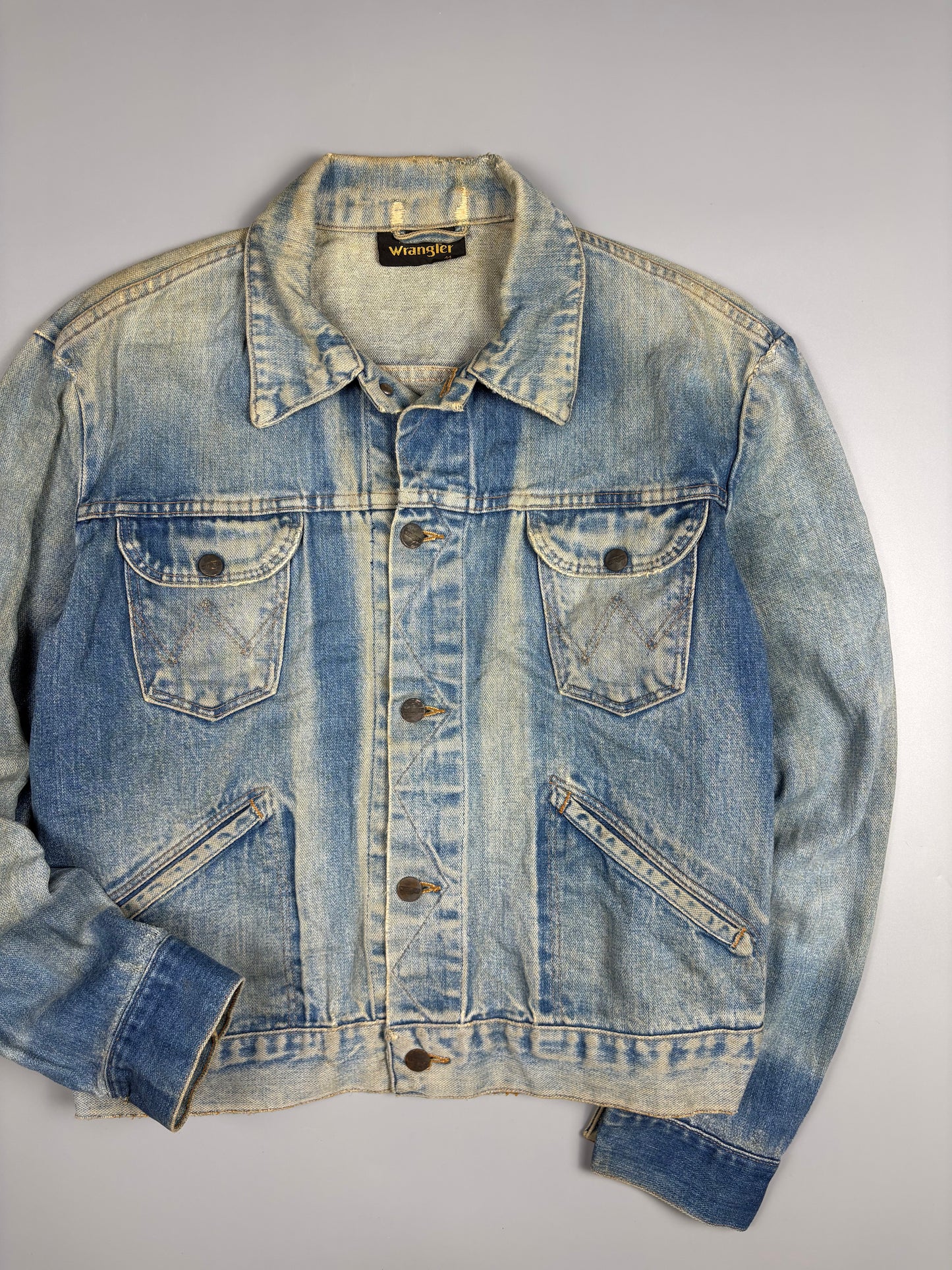 1990s Wrangler Blue Wash Denim Jacket (M)