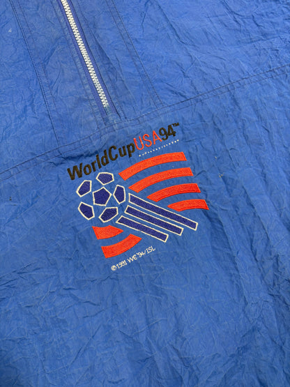 1994 World Cup USA Apex One Blue Starter Jacket (XL)