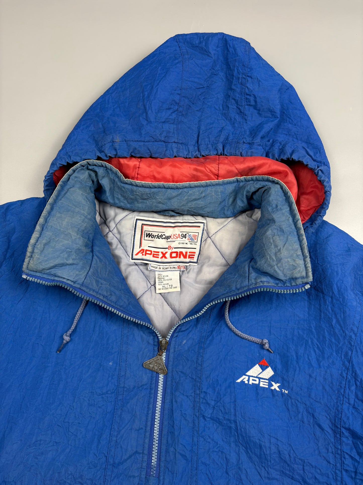 1994 World Cup USA Apex One Blue Starter Jacket (XL)