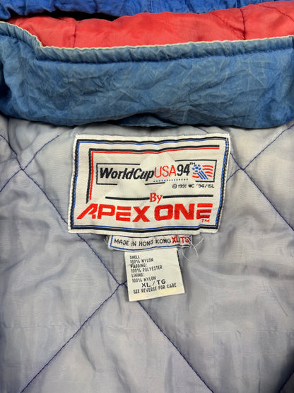 1994 World Cup USA Apex One Blue Starter Jacket (XL)