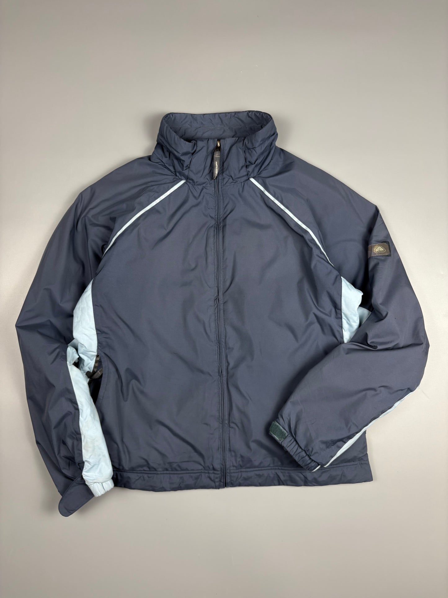 2000s Nike ACG Navy + Baby Blue Windbreaker (women's M)