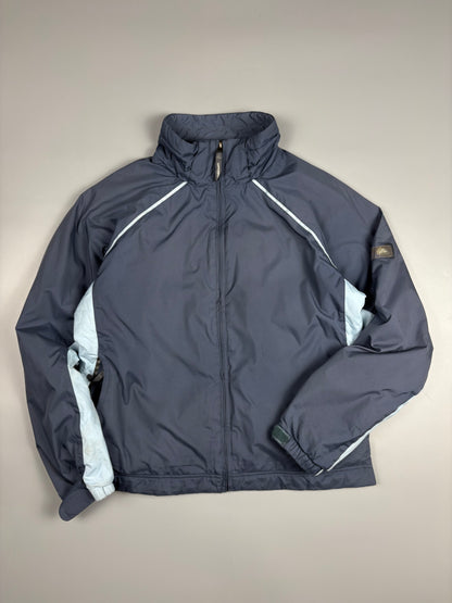 2000s Nike ACG Navy + Baby Blue Windbreaker (women's M)