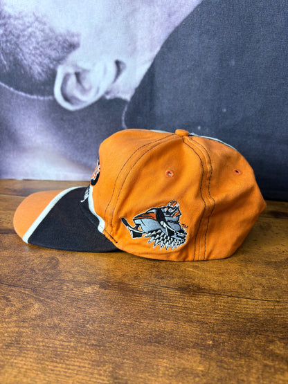 Vintage Racing Orange + Black Trucker Hat