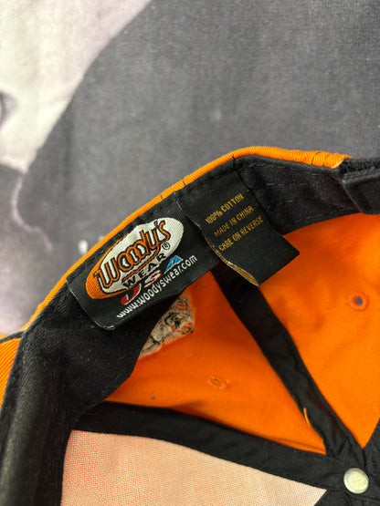 Vintage Racing Orange + Black Trucker Hat