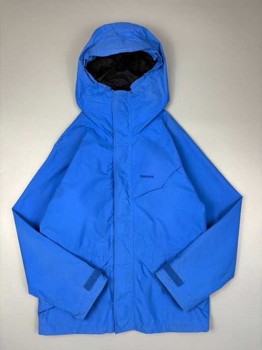 1990s Marmot Mountain Works Royal Blue Gore-Tex Jacket (women's XS)