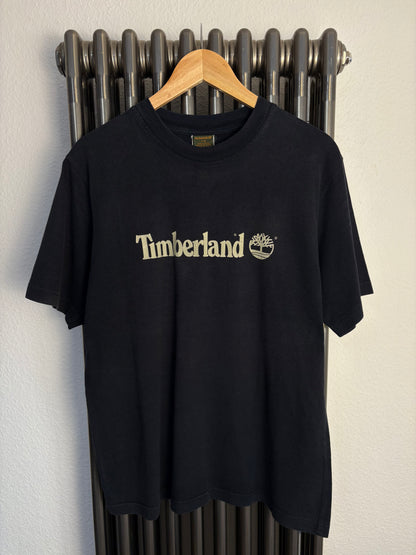 Vintage Timberland Weathergear 90s Black T-shirt (L)