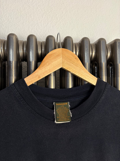 Vintage Timberland Weathergear 90s Black T-shirt (L)