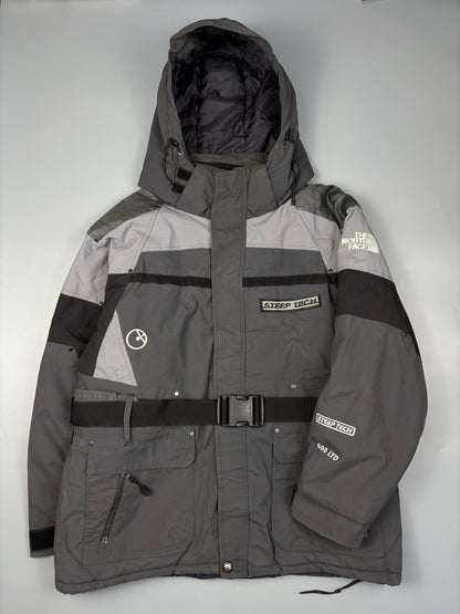 1990s North Face Steep Tech Grey Mountain Jacket (XL)