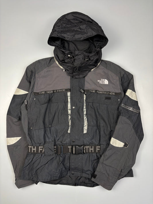 1990s North Face Steep Tech Grey Mountain Jacket (women's M)