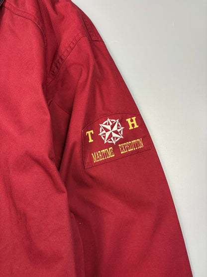 1990s Tommy Hilfiger Martime Expedition Fireman Clasp Jacket (M)