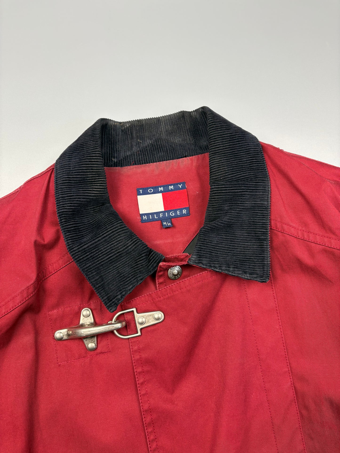 1990s Tommy Hilfiger Martime Expedition Fireman Clasp Jacket (M)
