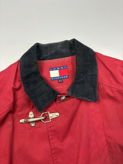 1990s Tommy Hilfiger Martime Expedition Fireman Clasp Jacket (M)