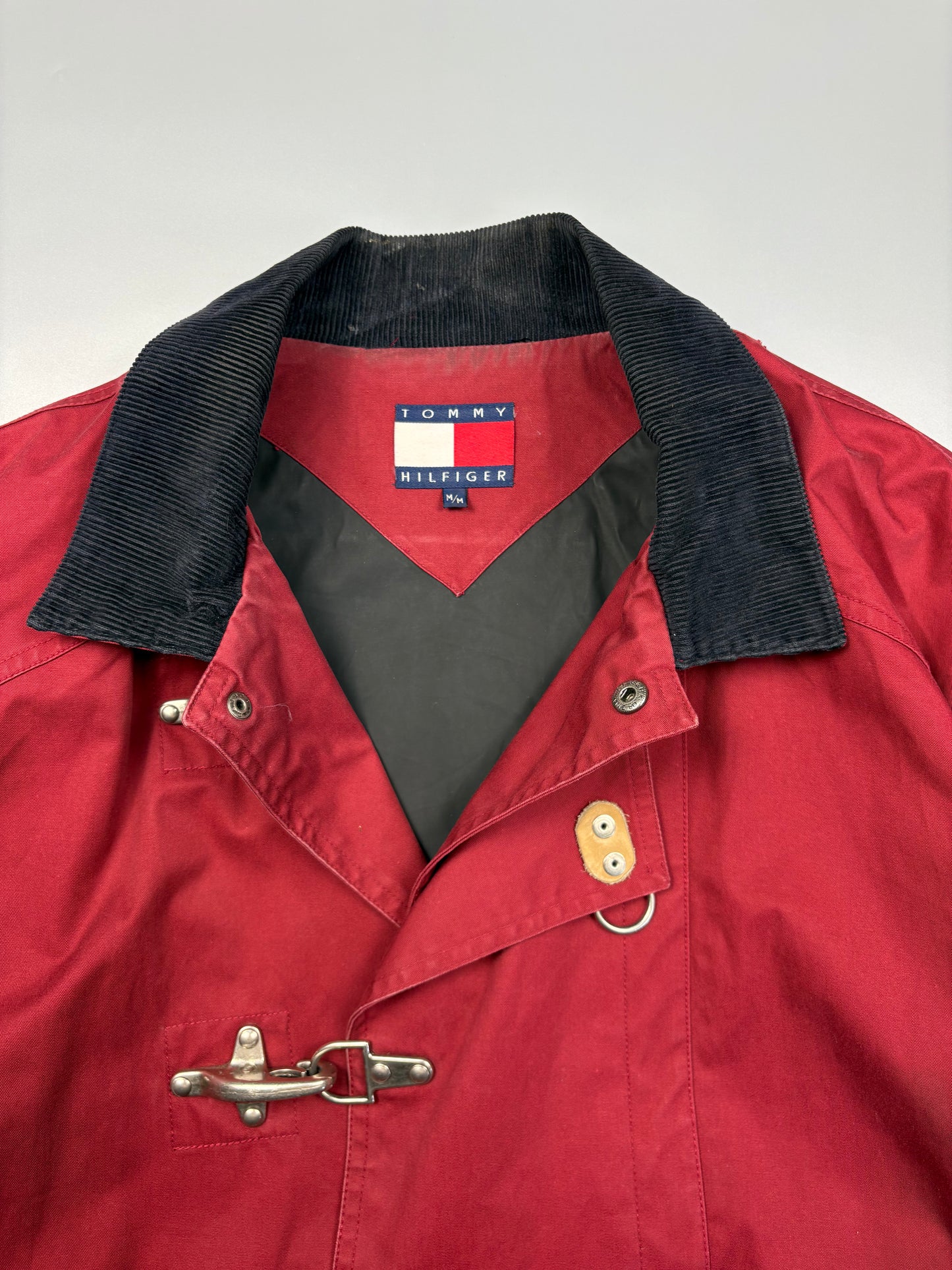 1990s Tommy Hilfiger Martime Expedition Fireman Clasp Jacket (M)