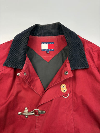 1990s Tommy Hilfiger Martime Expedition Fireman Clasp Jacket (M)