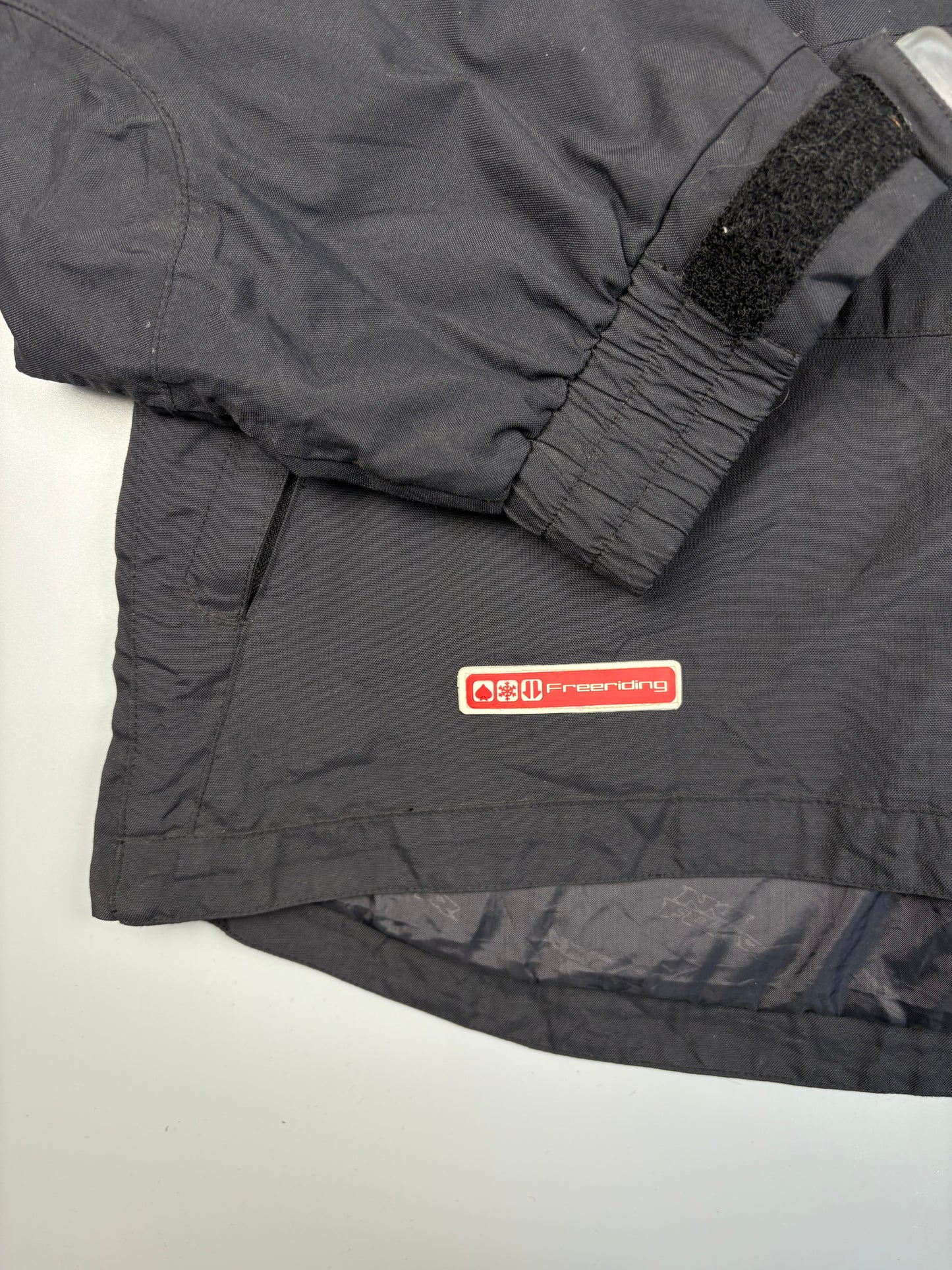 2000s No Fear Black Snowboarding Quarter Zip Jacket (L)