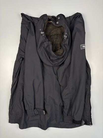 2000s No Fear Black Snowboarding Quarter Zip Jacket (L)
