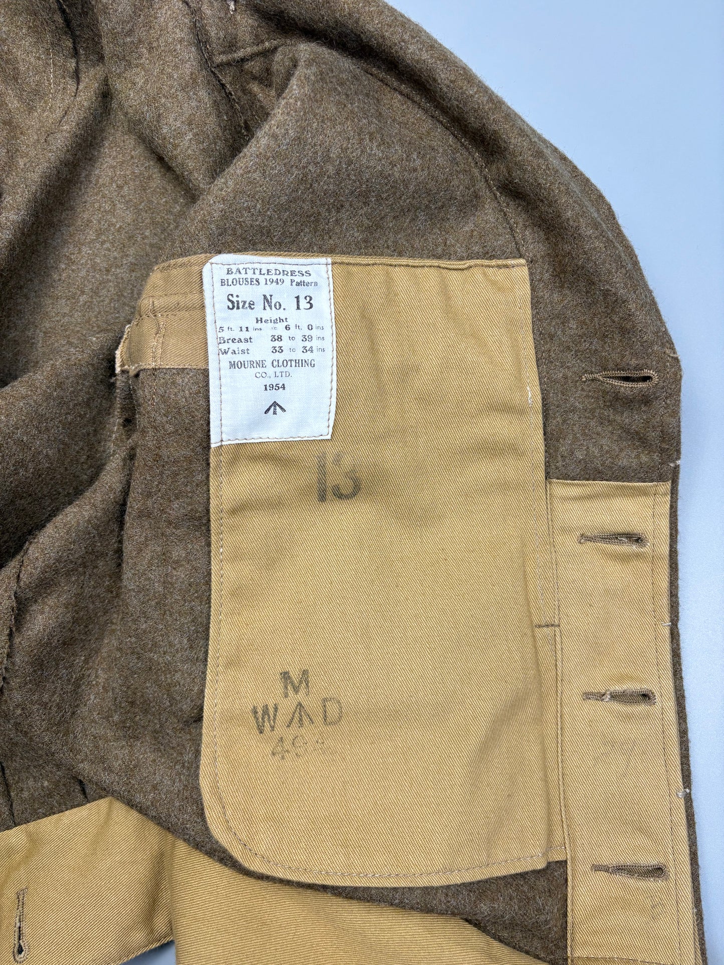 1954 British Army Battledress Blouse (M)