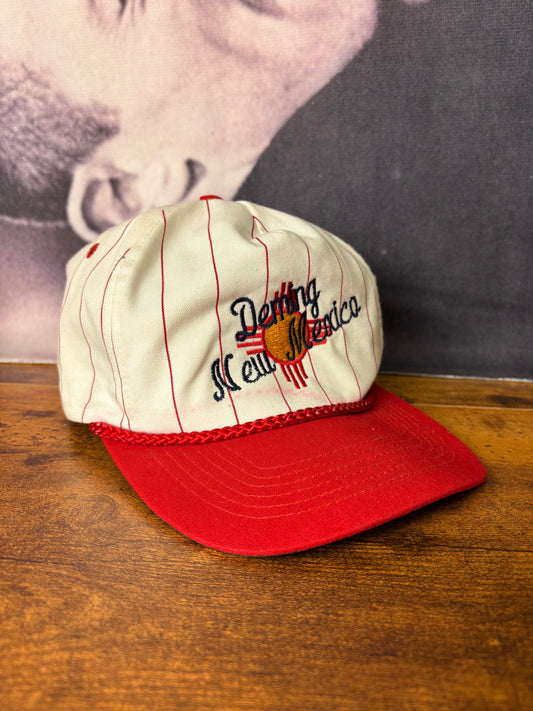 Vintage New Mexico White + Red Trucker Hat