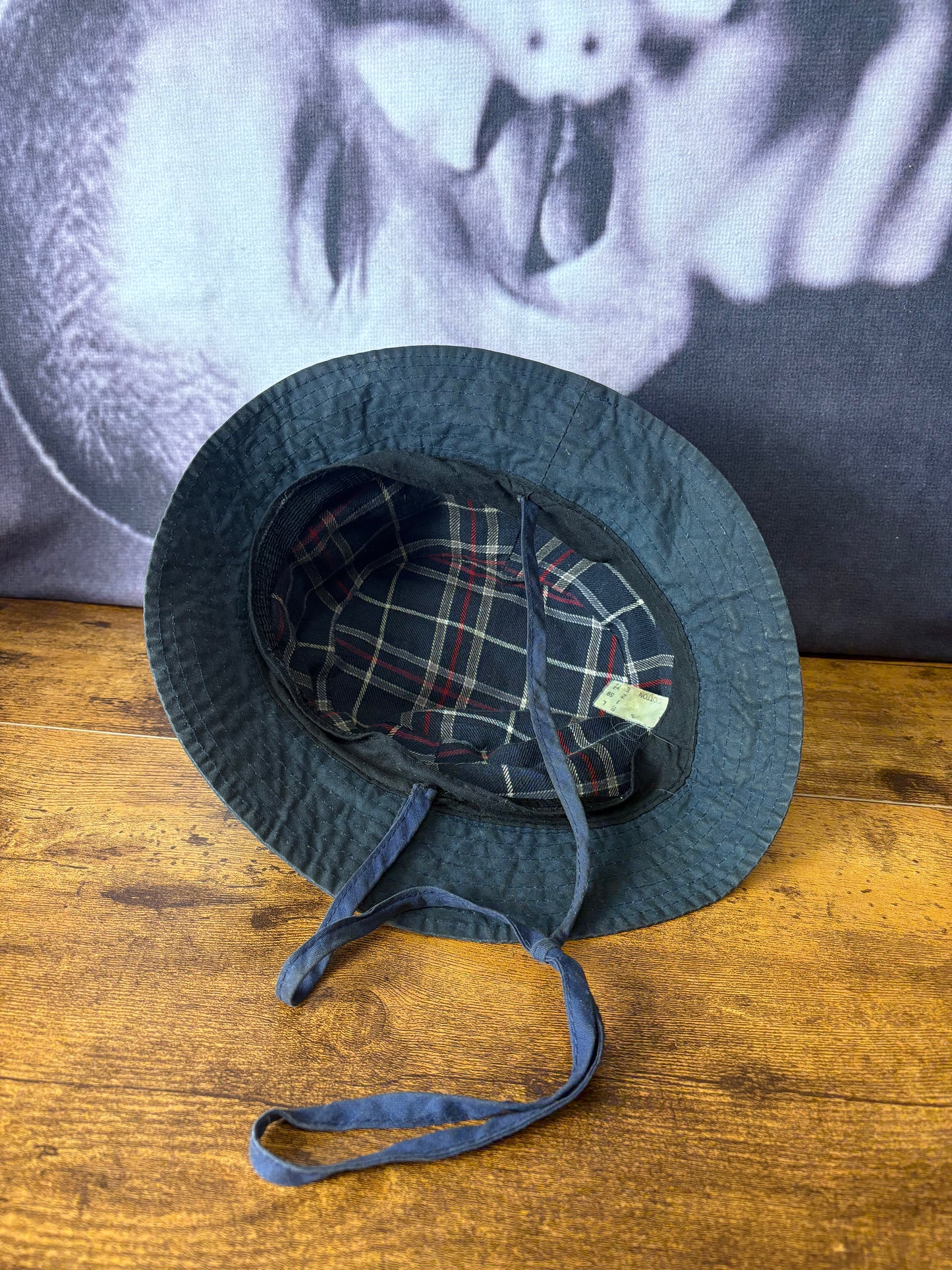 True Vintage 80s Wax Navy Boonie Hat