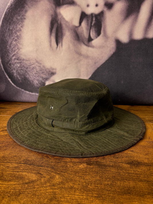 True Vintage 80s Wax Green Boonie Hat