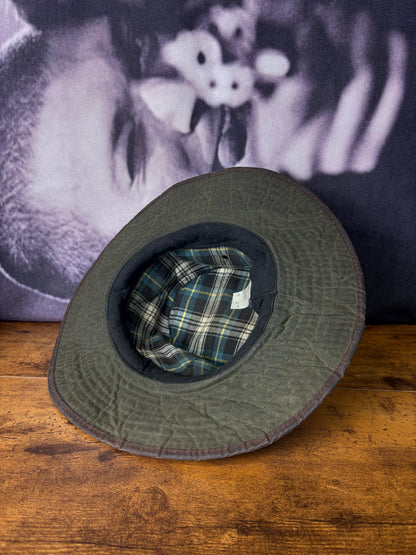 True Vintage 80s Wax Green Boonie Hat