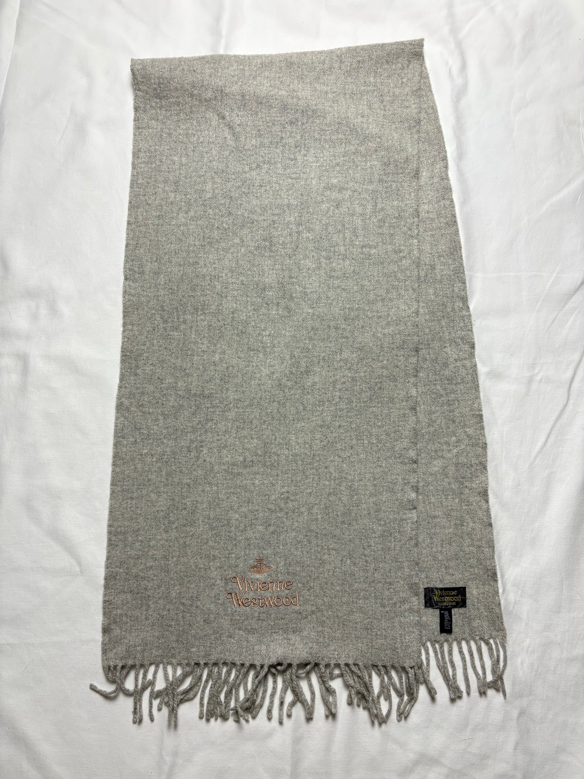 00s Vivienne Westwood cashmere muffler 00s Vivienne Westwood cashmere muffler