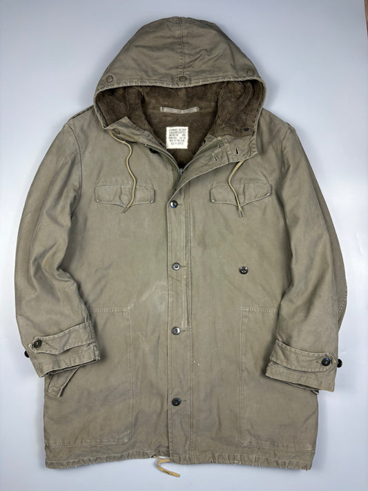 1986 German Army Green Parka Jacket
