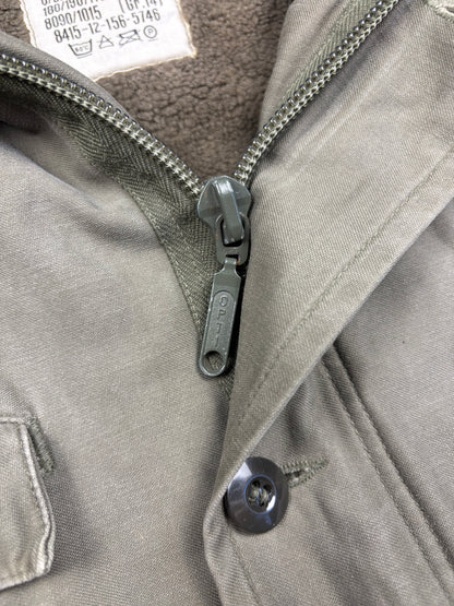 1986 German Army Green Parka Jacket