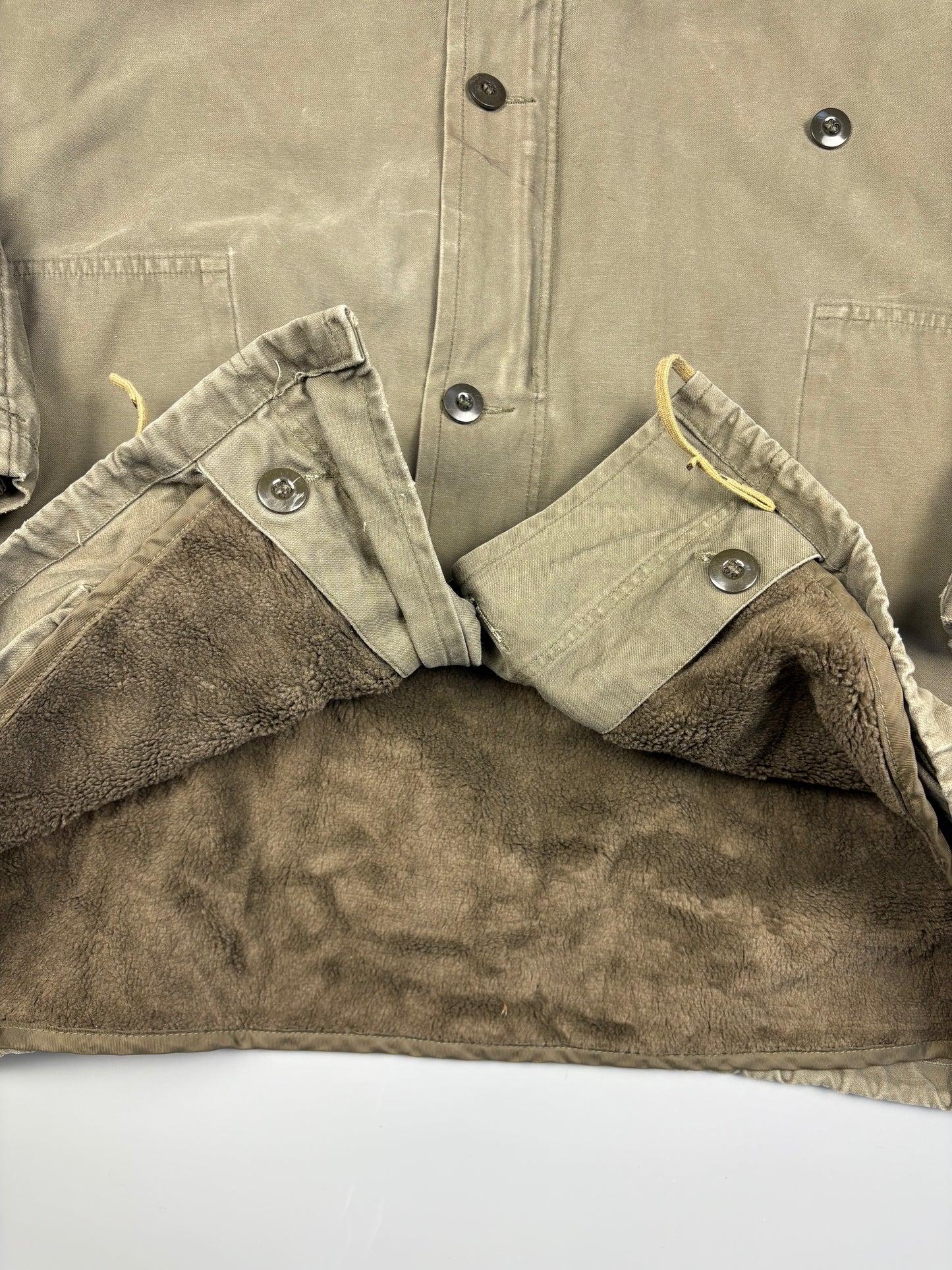 1986 German Army Green Parka Jacket