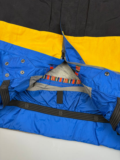 1990s Burton Snowboards Analog Colour Block Snowboard Jacket (M)