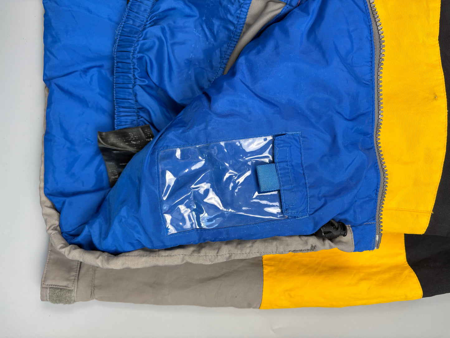 1990s Burton Snowboards Analog Colour Block Snowboard Jacket (M)