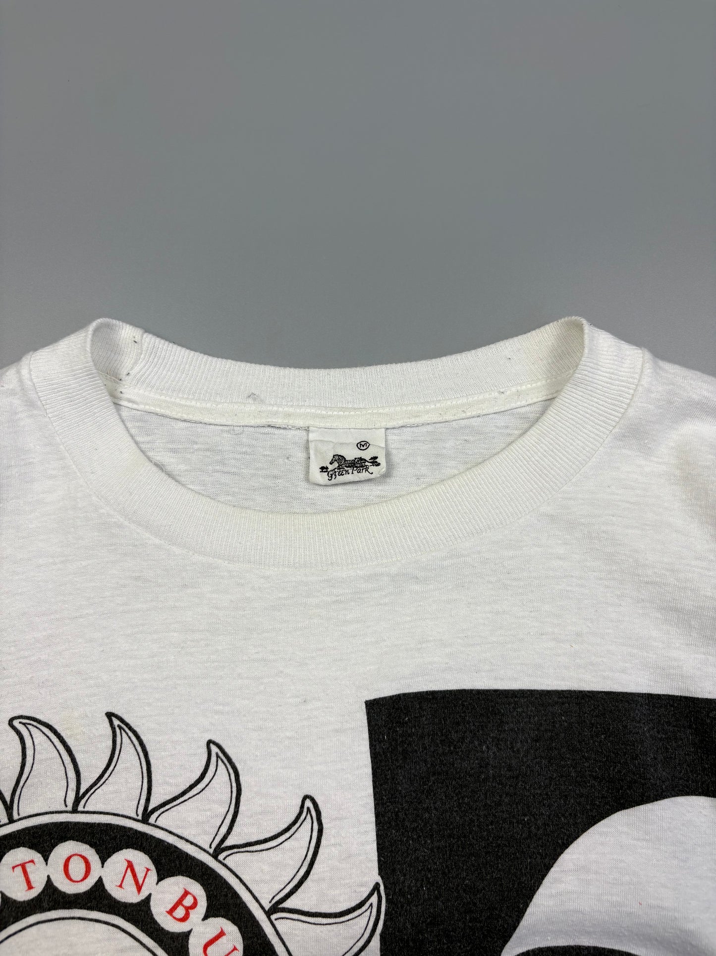1990 Glastonbury Festival by Robert Crumb White Graphic Tee (M)
