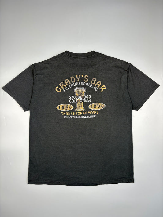 1990s JerZees Florida Bar Thrashed Graphic Tee (XL)